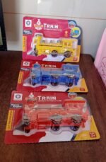 Pull and Go Train with Light Plastic String Pull Back Train (1 Pc / Mix Color) - Image 10