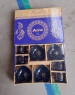 A One Ceramic Tea / cups / Mug Set With Leaf Shape Serving Bowl (8 Pcs set) - Image 8