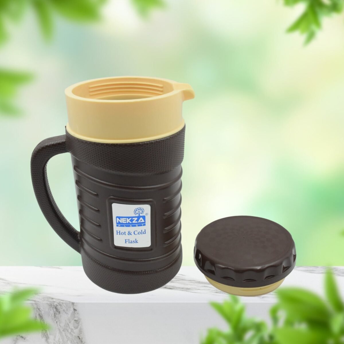 Stainless Steel Thermos Flask (Multiple Sizes): Travel Mug, Coffee, Tea (Leakproof) - Image 1