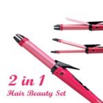 2 in 1 Hair Straightener and Curler Machine For Women | Curl & Straight Hair Iron, Hair accessories - Image 5