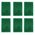 Scrub Sponge Cleaning Pads Aqua Green (Pack Of 6) - Image 4