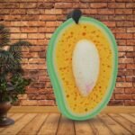 Multipurpose Mango Dish Sponge: Cleans Kitchen & Bath (Soft & Durable, 1 Pc) - Image 4
