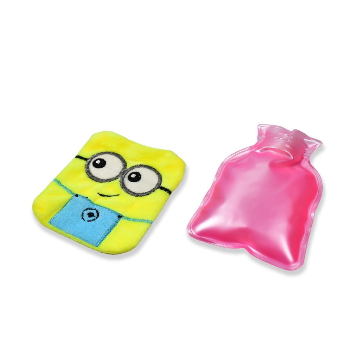 Minions Hot Water Bag - 2-Eye Design with Cover for Pain Relief & Warming - Image 3