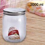 Mason Jar with Airtight lids (2000 ml) - Image 3