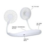 Hands-Free Wearable Neckband Fan - Image 6