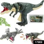 Dinosaur Roaring Toys Trigger, Dinosaurs Toys with Dinosaur Sound Lighting Model Vibrating Head Moving (3 + Years / 1 Pc) - Image 2