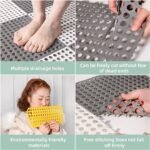Bath Anti Slip Mat Used while bathing and toilet purposes to avoid slippery floor surfaces. - Image 7