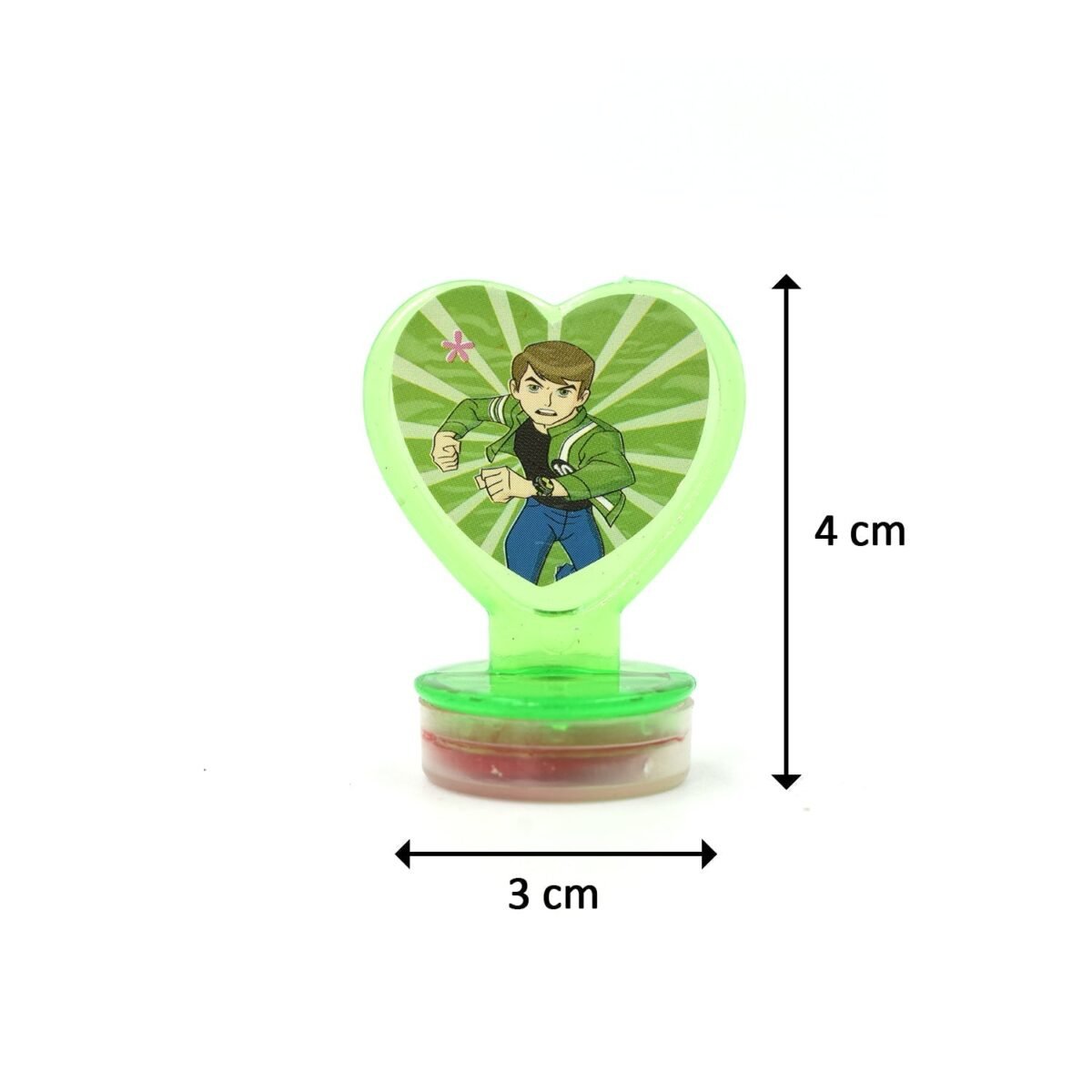 Cartoon Heart Stamps – Motivational Reward Stamps for Kids, Teachers & Parents (6 Pc, Multicolor) - Image 5
