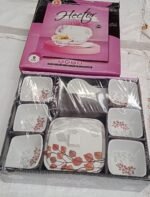 Hector High Quality Dinning Dinner / Pudding Set (9 Pcs set) - Image 8