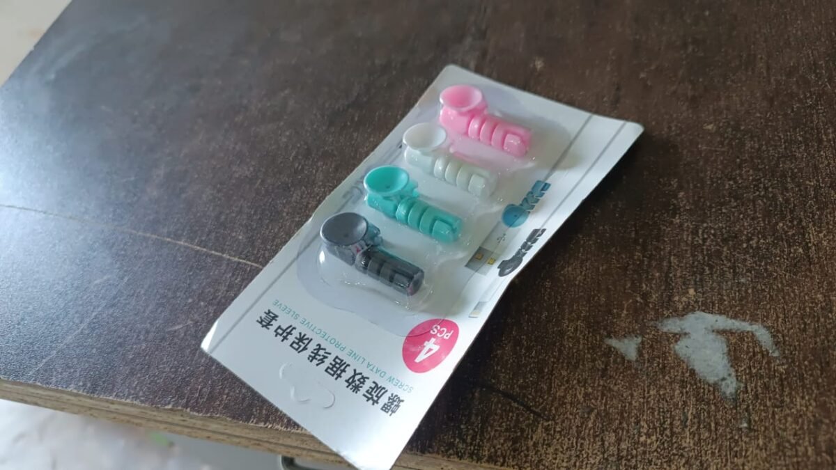 Cable Cord Protector Saver with Suction end (Suction Winder / 4 Pcs Set) - Image 7