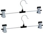Hangers with 2-Adjustable Anti-Rust Clips (Pack of 12) - Image 7