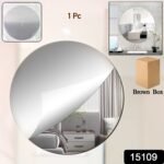Plastic Square 3D Mirror Wall Stickers (1 Pc) - Image 2