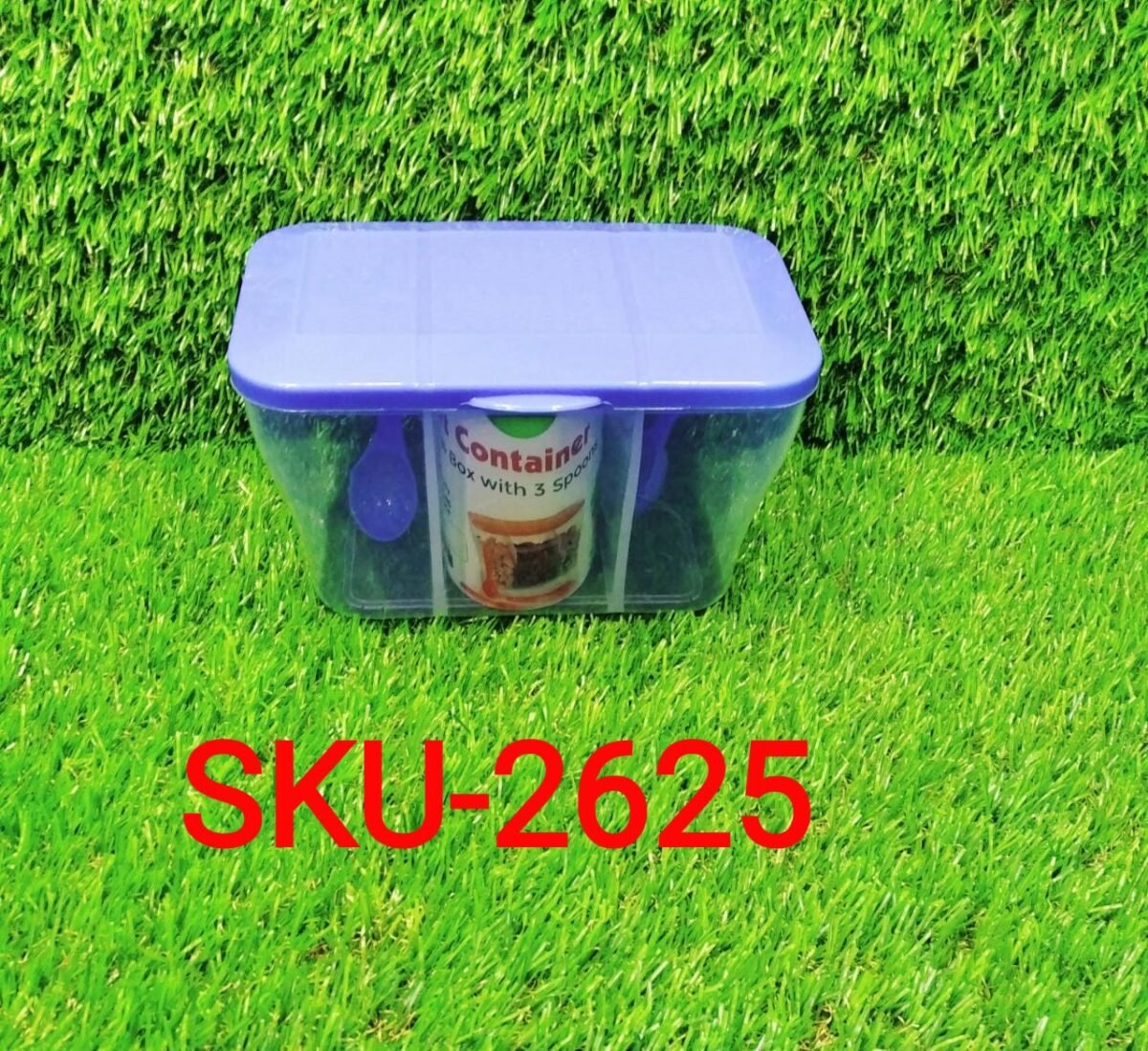 Plastic Square Storage Organiser Container (750ML Capacity) - Image 9
