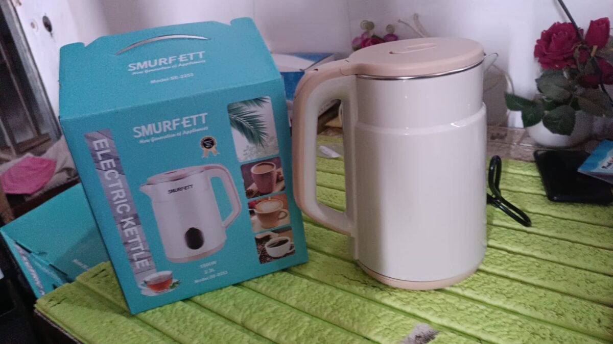 Double Wall Stainless Steel Electric Cordless Tea Kettle (1500W / 2.3 Ltr.) - Image 7