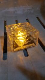 Solar Ice Cube Garden Light for Pathways & Christmas Decor - Image 7