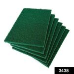 Scrub Sponge Cleaning Pads Aqua Green (Pack Of 6) - Image 2
