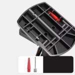 Foot & Portable & High Pressure Double-Cylinder Air Pump (1 Pc) - Image 4
