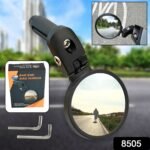 Bar End Bike Mirror: 360° Rotatable & Foldable (1 Pc) - Image 2