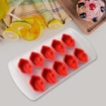 Silicone Mold Ice Cube Tray Creative Sweet Multi Type Ice Tray, Ice Cube Trays Multi Fruit Shape Ice Tray (1 Pc) - Image 4
