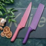 Corrugated 6Pc Kitchen Knife Set Professional Box Knife Set 6 Piece Forged Kitchen Knives with Box. - Image 4