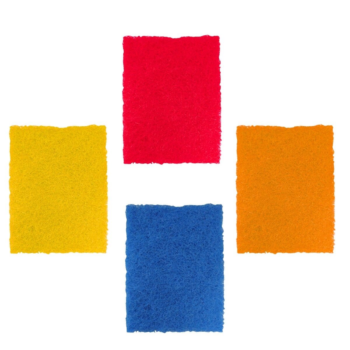 Kitchen Scrubber Pads for Utensils / Tiles Cleaning (Pack of 4) - Image 1