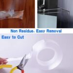 Double Sided Nano Adhesive Tape, 3 meter Washable Traceless Nano Gel Tape, Multipurpose - Image 3