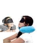 3in1 Air Travel Kit with Pillow, Ear Buds & Eye Mask - Image 6