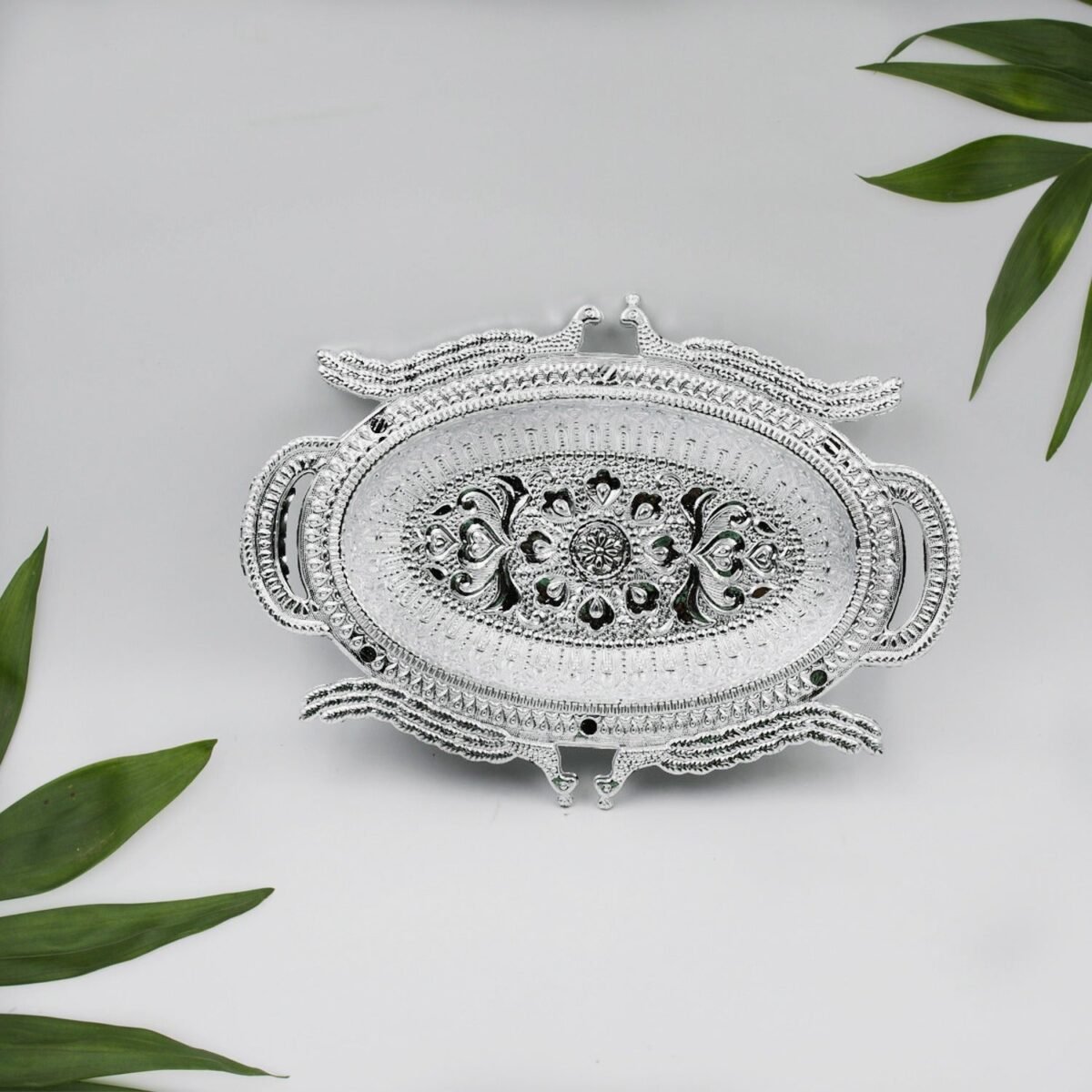 Decorative Mukhwas Serving Tray Serving Mukhwas Plate Fancy Candy Tray Dry Fruit Serving Tray - Image 3