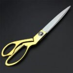 Stainless Steel Tailoring Scissor Sharp Cloth Cutting for Professionals  (Golden) - Image 3