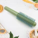 Massage Comb, Air Cushion Massage Hair Brush Ergonomic Matt Disappointment for Straight Curly Hair Cushion Curly Hair Comb for All Hair Types, Home Salon DIY Hairdressing Tool  (1 Pc), Hair accessories - Image 3
