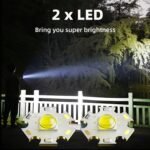 Rechargeable Mini LED Flashlight with Power Bank, 3 Modes (1 Pc) - Image 4