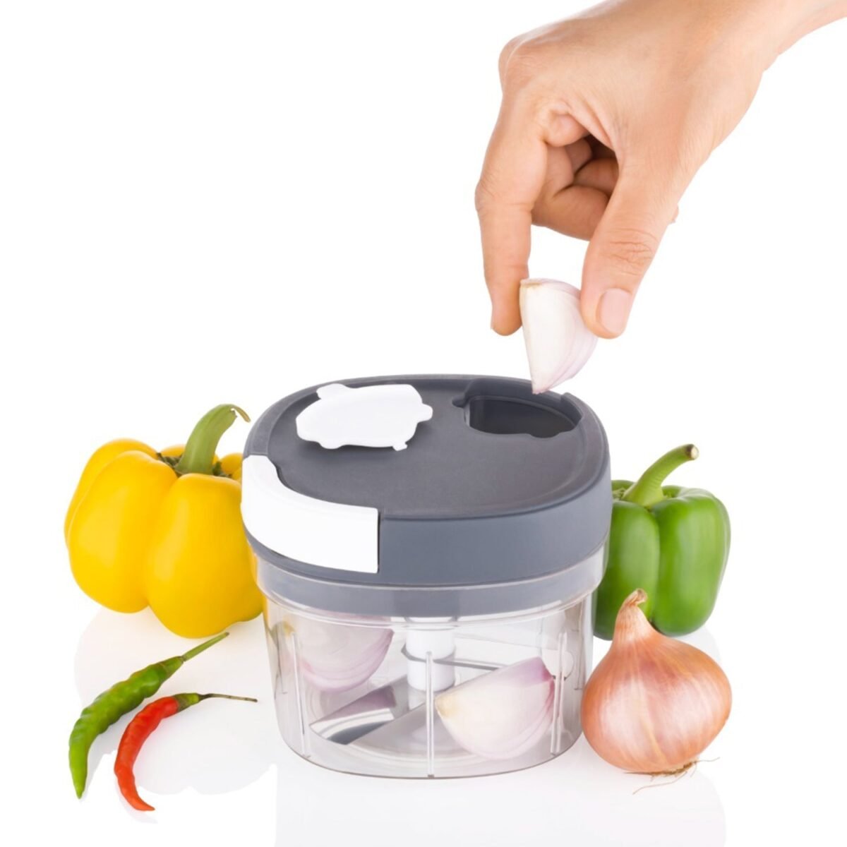 Handy Chopper and Slicer Used Widely for chopping and Slicing of Fruits, Vegetables, Cheese Etc. Including All Kitchen Purposes - Image 1