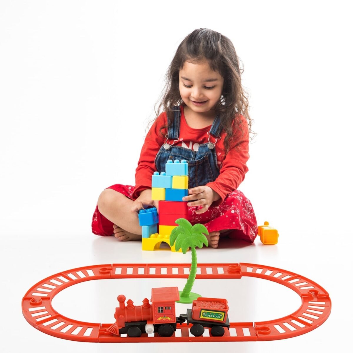 World Express Mini Train Play Set for kids - Image 1