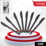 Writing Black Gel Pen for School Stationery Gift for Kids (8 Pcs set) - Image 2