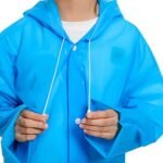 Mix Size Portable Student Rain Coat, Kid's Girl's & Boy's Outdoor Traveling Eva Material Raincoat/Rain wear/Rain Suit for Outdoor Accessory (1pc) - Image 6