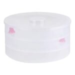 Plastic 3 Compartment Sprout Maker, White - Image 4