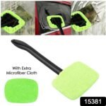 Windshield Clean Car Glass Cleaner Wiper With 1 Extra Microfiber Cloth (1 Pc / 38 Cm Long) - Image 2