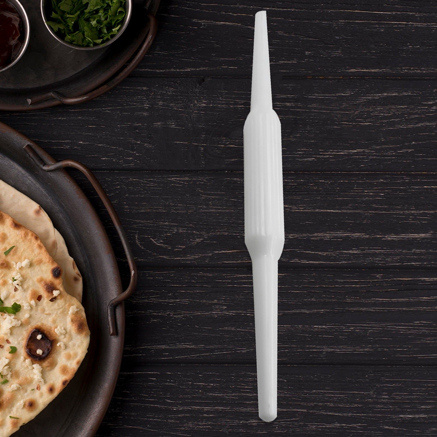 457e020a-c2b9-4ca0-a777-5ac34a72954b.jpg Kitchen Plastic Vergin Roti Maker Belan / Rolling Pin for Roti / Chapati High Quality Kitchen Tool (1Pc) - Image 1