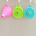 Silicone Funnel for Kitchen Use Oil Pouring Sauce Water Juice - Image 9