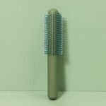 Massage Comb, Air Cushion Massage Hair Brush Ergonomic Matt Disappointment for Straight Curly Hair Cushion Curly Hair Comb for All Hair Types, Home Salon DIY Hairdressing Tool  (1 Pc), Hair accessories - Image 4