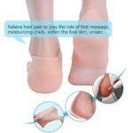 Moisturizing Skin Softening Silicone Gel for Dry Cracked Heel Repair (Multicolour) - Image 4