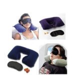 3in1 Air Travel Kit with Pillow, Ear Buds & Eye Mask - Image 7