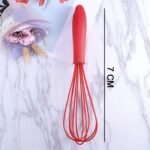 Manual Whisk Mixer Silicone Whisk, Cream Whisk, Flour Mixer, Rotary Egg Mixer, Kitchen Baking Tool. - Image 5