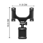 Rear View Mobile Holder Universal Vehicle Rear View Mirror Mobile phone Mount Stand - Image 7
