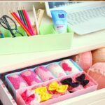 5 Compartments Socks / Handkerchief / Underwear Storage Box Socks Drawer Closet Organizer Storage Boxes (pack of 2) - Image 6