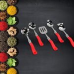 Stainless Steel Serving Spoon Set 5 pcs. - Image 4