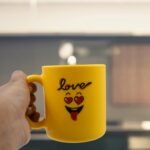 Mix Design & Color Coffee Mug With Spoon and box packing, Design Coffee Mug Used for Drinking and Taking Coffees and Some Other Beverages in All Kinds of Places (1 pc) - Image 4