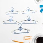 Large Adjustable Plastic Dress Hangers – Space-Saving & Lightweight (5 Pc) - Image 5
