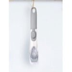 Home & Kitchen Cleaning Brushes, Scrubber, Soap Dispenser Scrub Brush for Pans Pots and Bathtub Sink (5 In 1) - Image 4