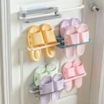Multifunction Folding Slippers / Shoes Hanger Organizer Rack - Image 4